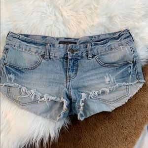 Billabong cutoff Jean short shorts